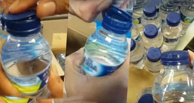 Botol Aqua Viral Video