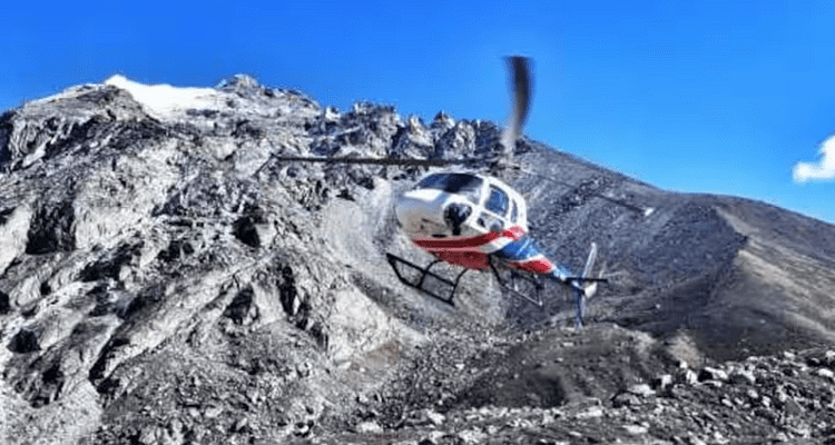 Latest News Mount Everest Helicopter Crash Video